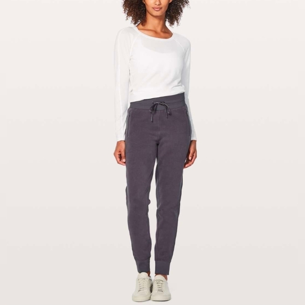 Lululemon Get Going Jogger Sweatpants In Dark Shadow, Size 12